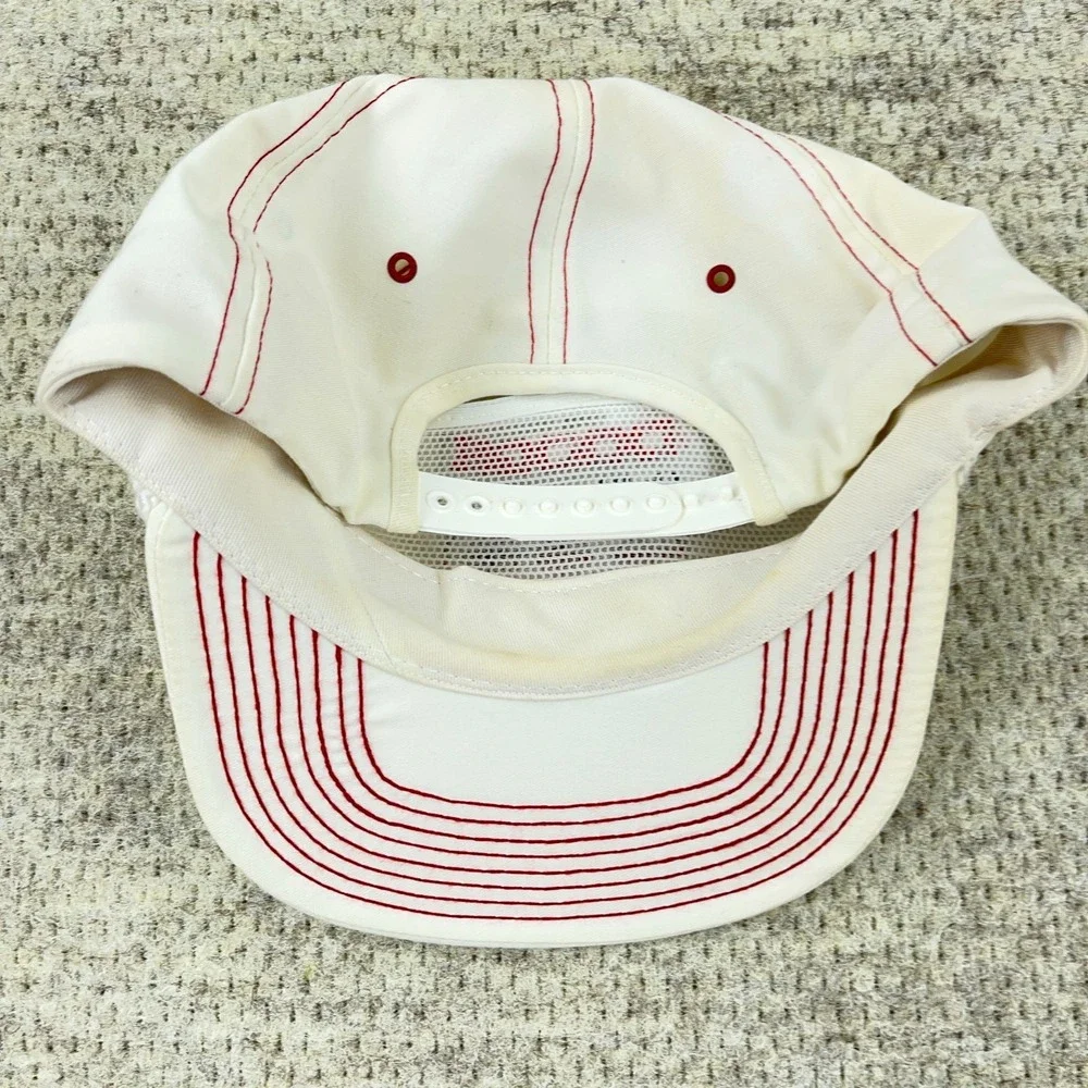 Vintage Indy 500 Trucker Hat Snapback Made In‎ USA 80s Dodge Rope Racing 1987